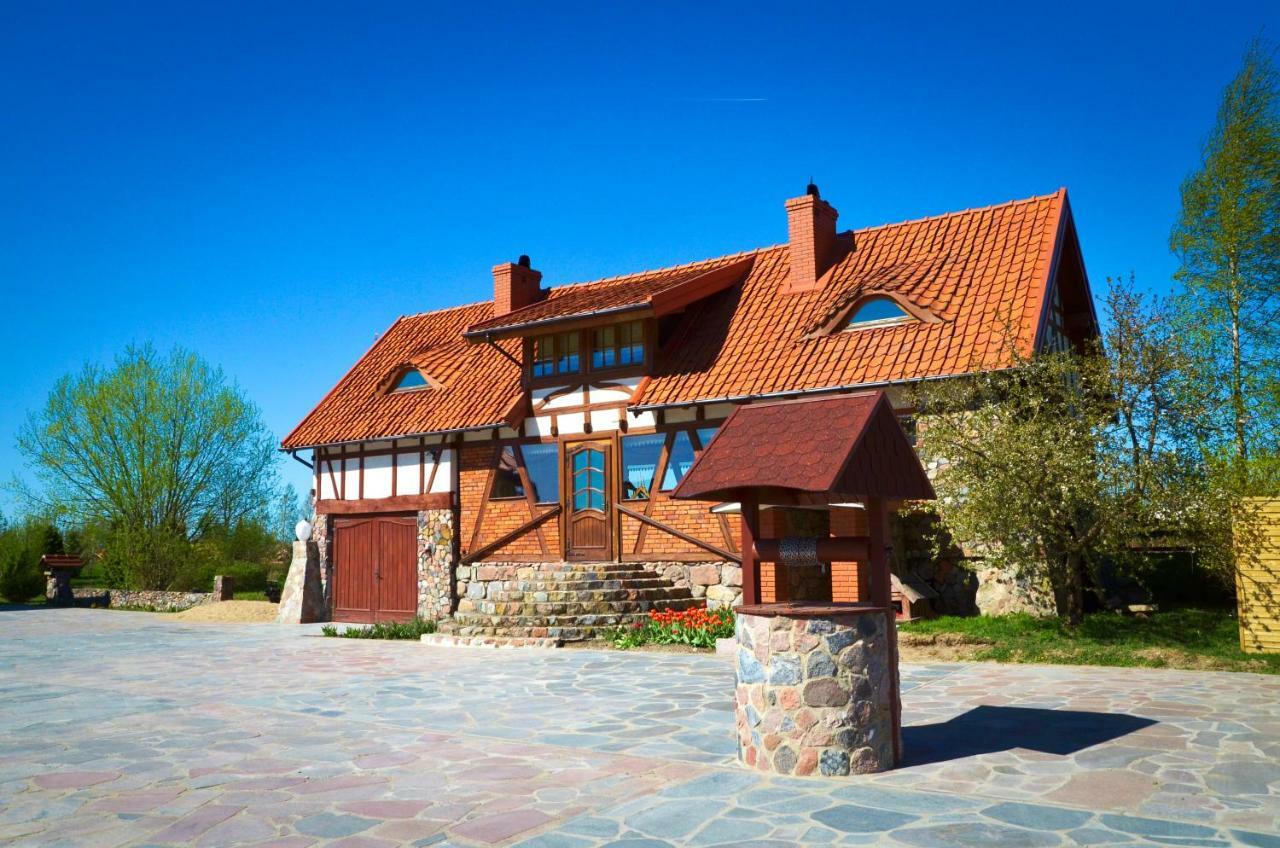 Dom Na Wodzie Mazury Vila Dzwierzuty Exterior foto